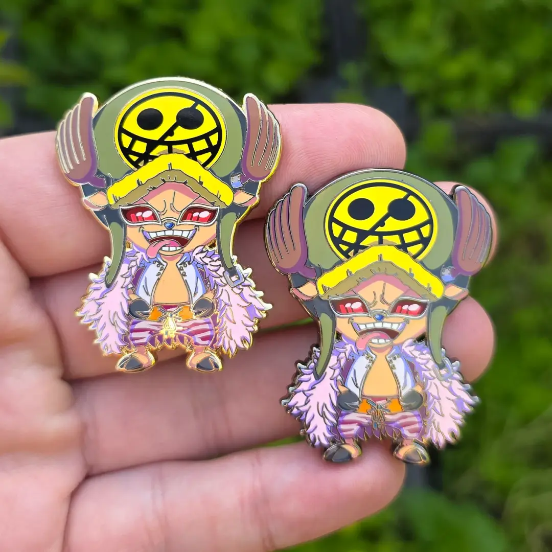 Feathered Pirate Pin