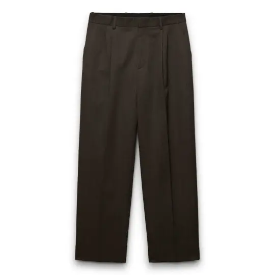 Wool Gabardine Bureau Trouser