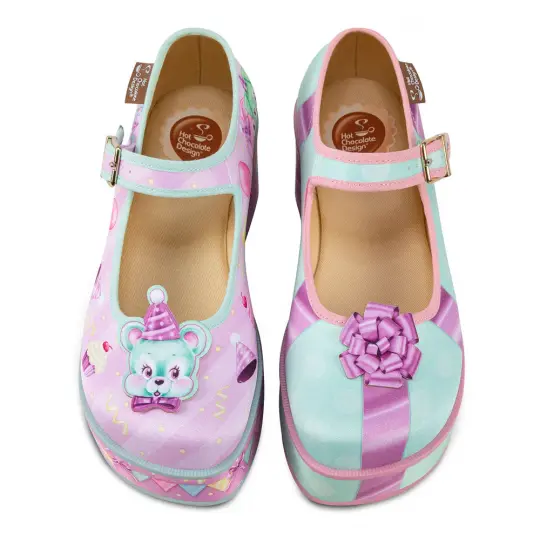 Birthday Buddies Women's Mary Jane Platform