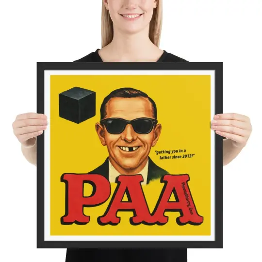 PAA "Mad ol' DB" Framed Print | Available In Multiple Sizes! | Parachute Not Included