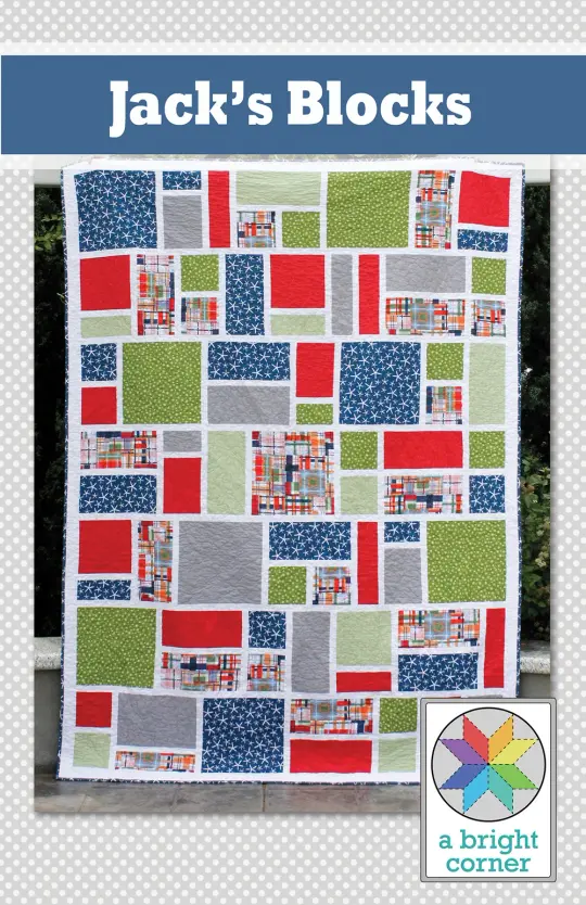 Jack's Blocks Pattern - Paper Pattern
