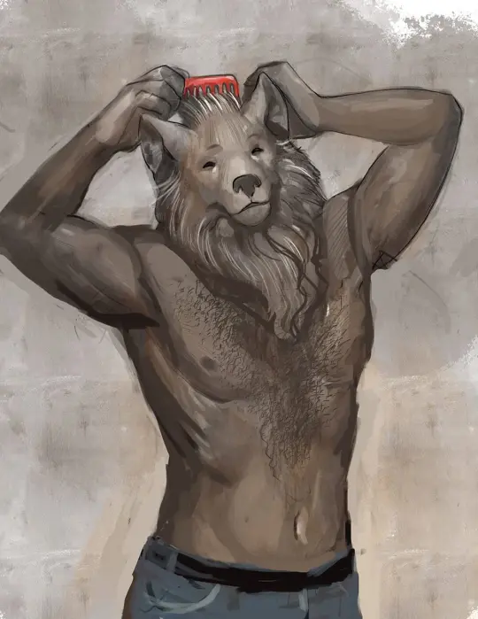 Werewolf Fur Hair Gloss