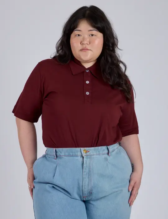 Classic Polo - Red Wine *FINAL SALE*