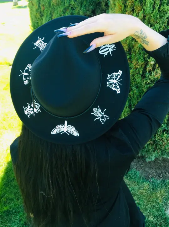 Insects Vegan Felt Hat