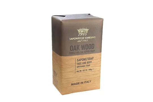 Oak Wood Fragranced Wrapped Hand & Shower Soap Bar