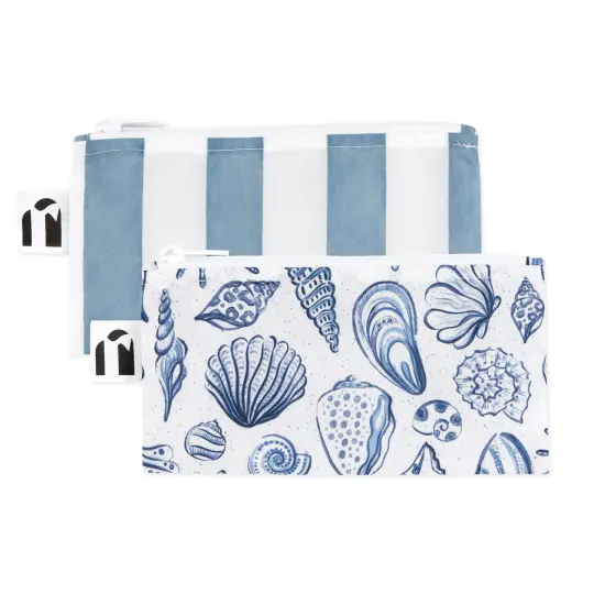 Reusable Snack Bag, Small 2 Pack: Coastal