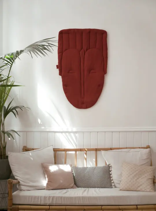 Tapis MASQUE tomette / PLAY MAT