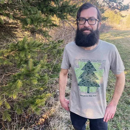 Lightning Bug Gift Co. - Pennsylvania State Parks T-shirt: 2XL