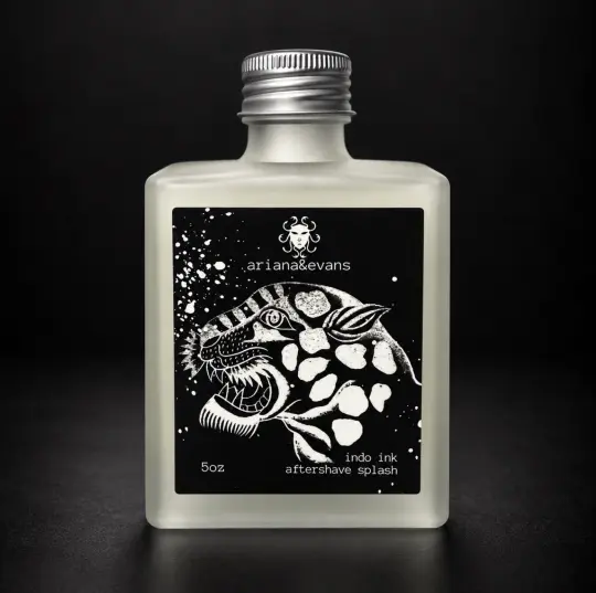 Indo Ink aftershave splash