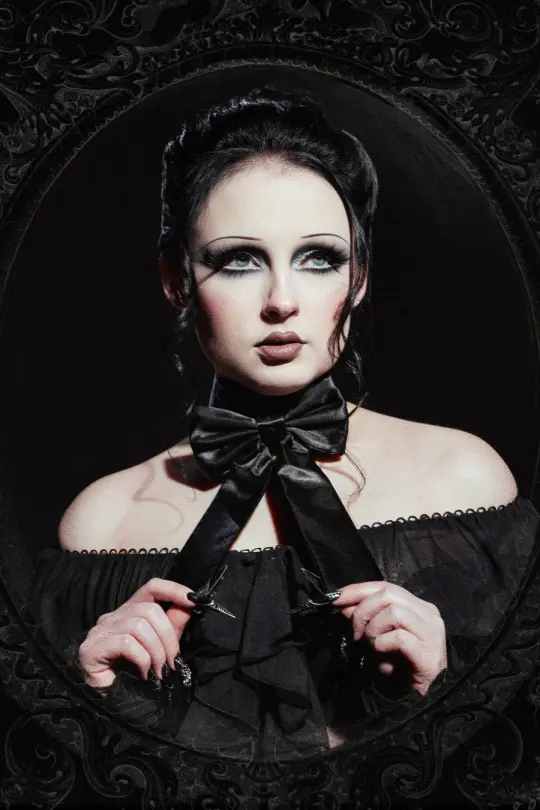 Andrew Cravat - Black - Foxblood x Victorian Psycho