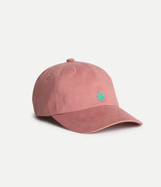 Swan Logo Cotton Twill Cap