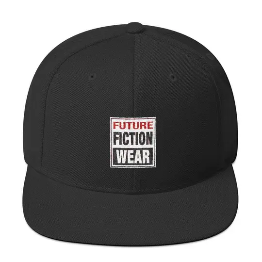 Embroidered Future Fiction Wear Snapback Hat