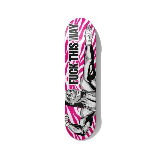For the Future? by Stefano Borella Skateboard Art