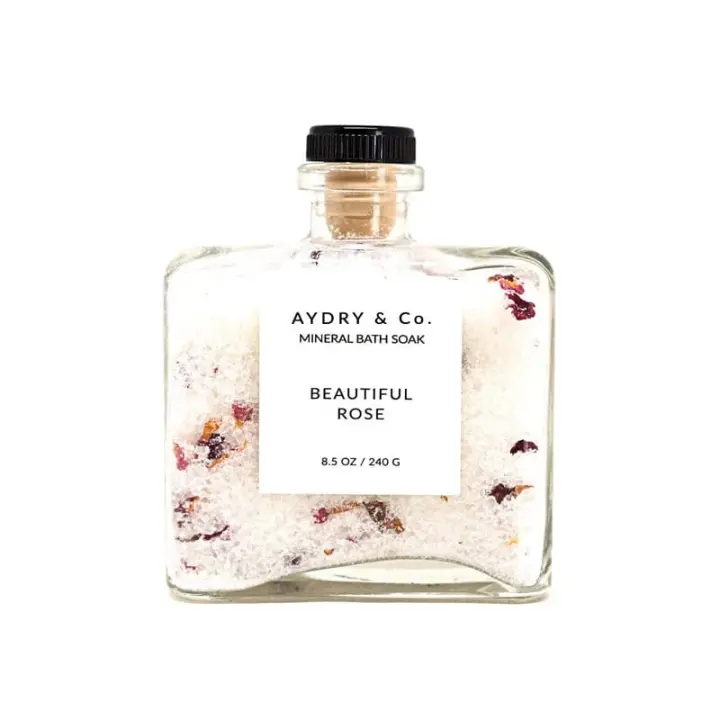 Beautiful Rose Mineral Bath Soak