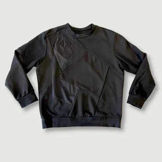 size extra large - sample sale - black sweatshirt