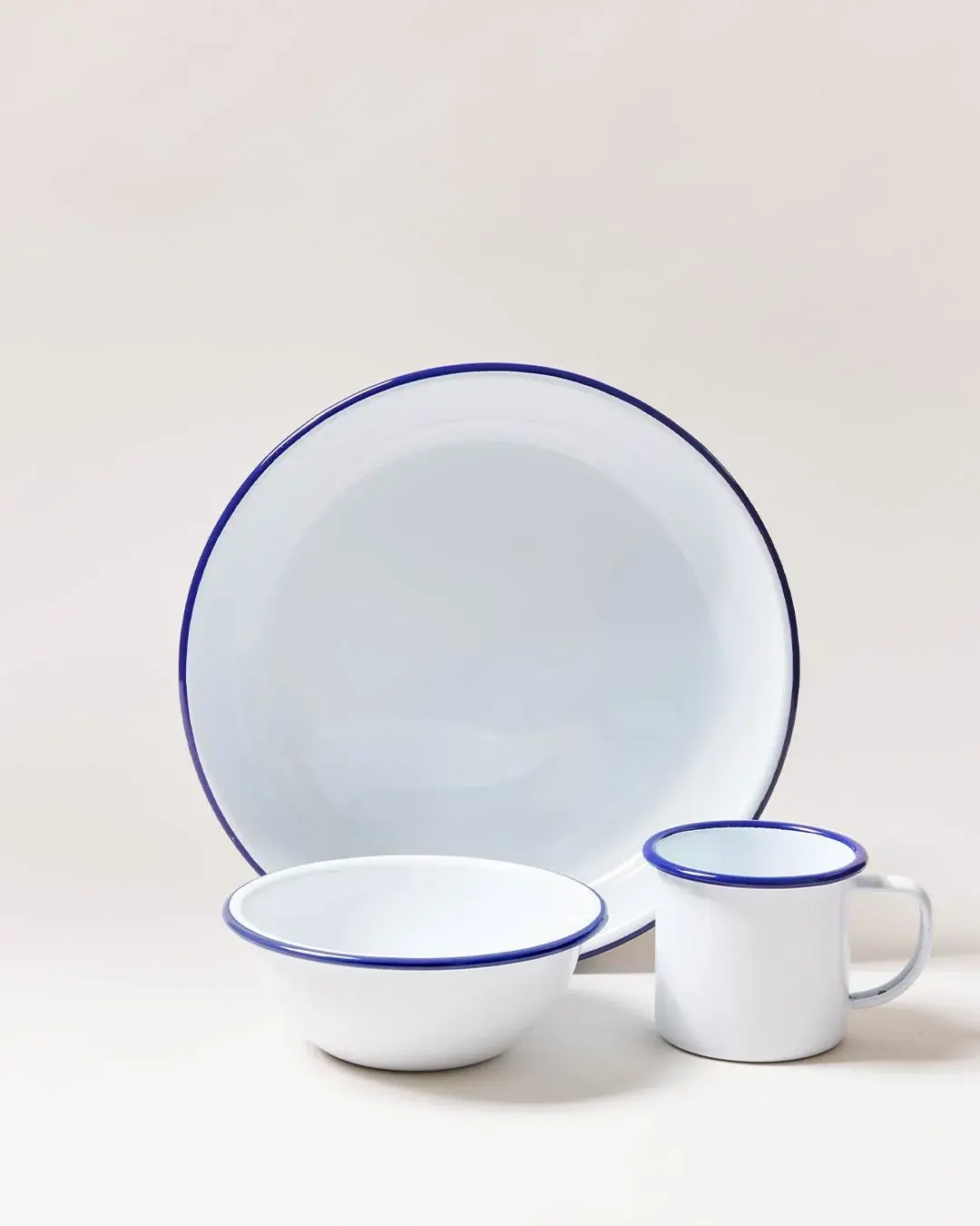 Everyday Enamelware Place Setting
