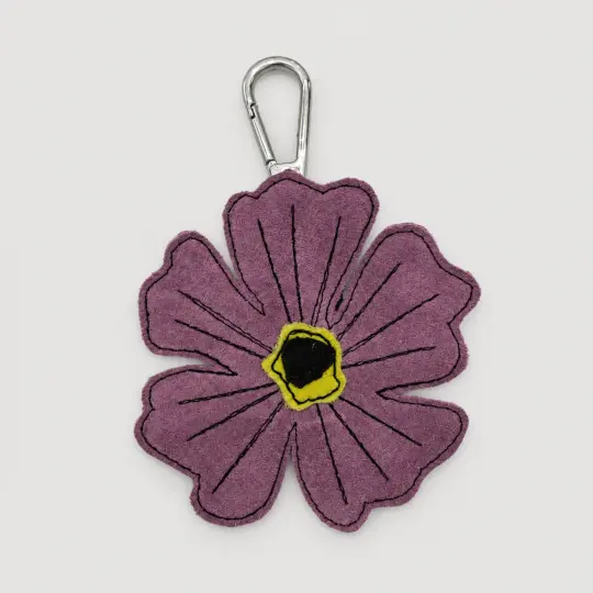 the leather poppy bag charm 44-of-70