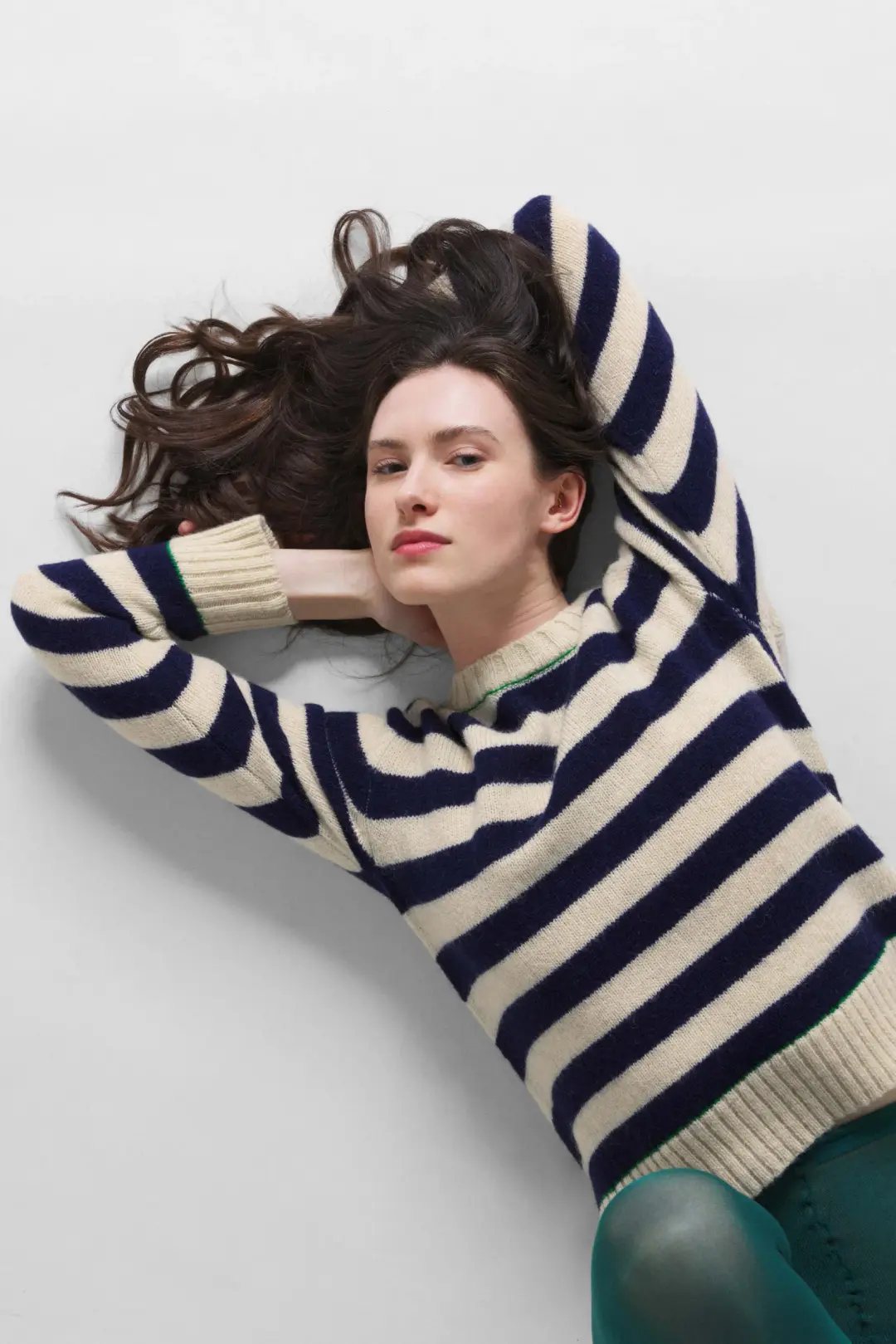 SEBERI-STRIPED SWEATER