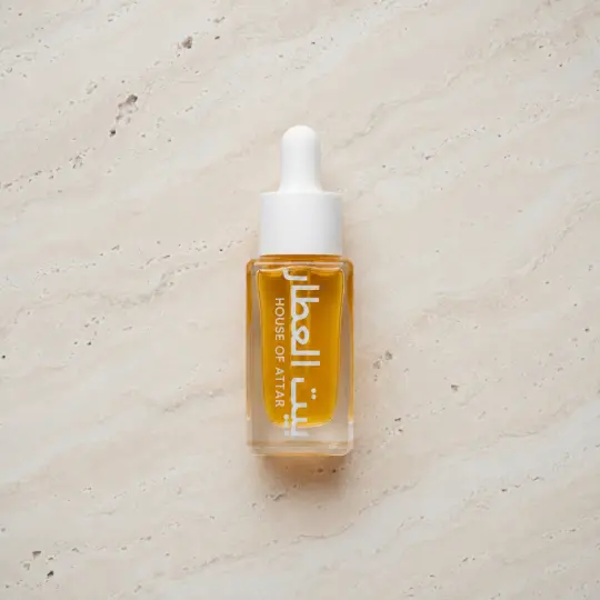 Dallal perfume oil in a 15ml glass dropper bottle