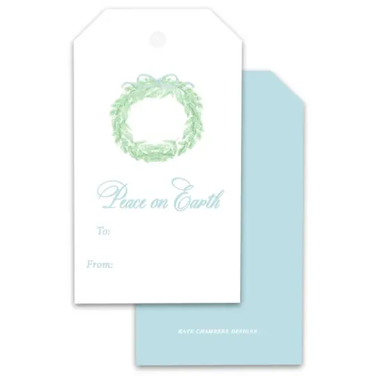 Peace on Earth Holiday Gift Tags, Set of 12