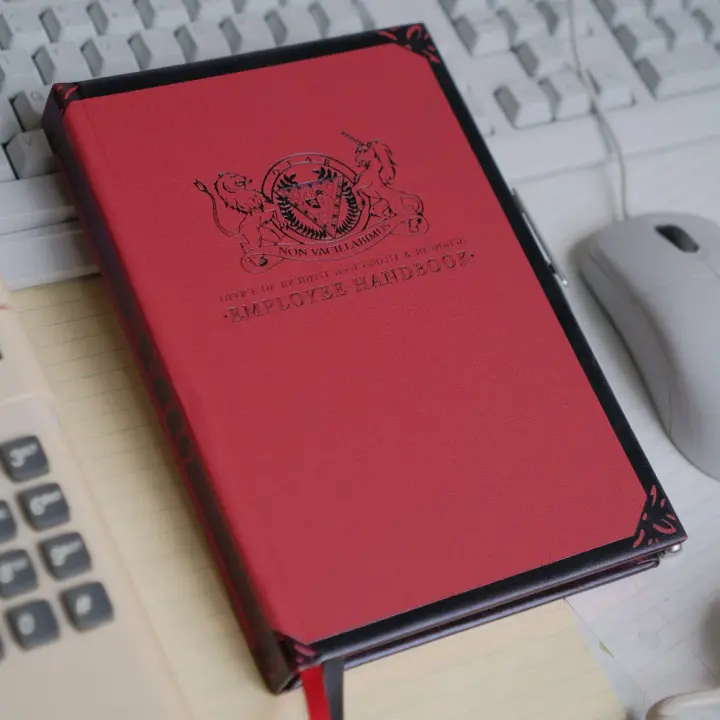 O.I.A.R Employee Handbook // Lined & Blank Journal