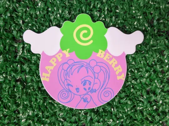 happy berry waterproof vinyl sticker