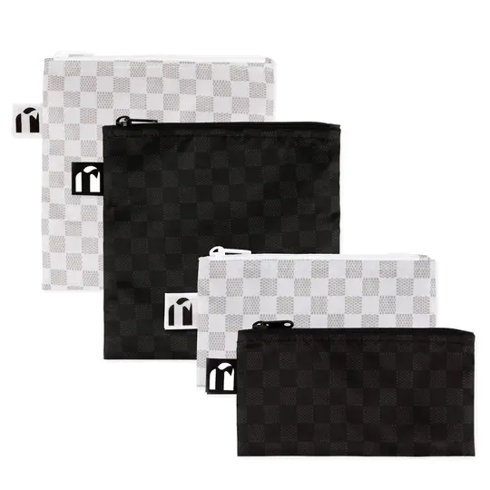 Reusable Snack Bag 4 Pack: Rich & Boujee