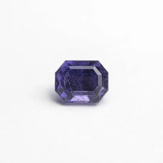 Tanzanian Cut Corner Rectangle Step Cut Sapphire 0.94ct 5.37x4.22x3.97mm 23049-01