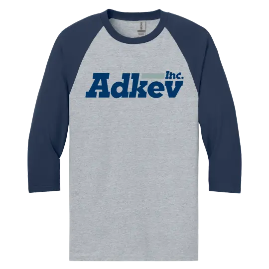 Adkev Employee 5700 Gildan 3/4 Sleeve Raglan Tee