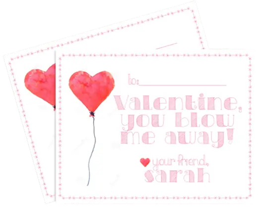 Blow Me Away Valentine's Day Card