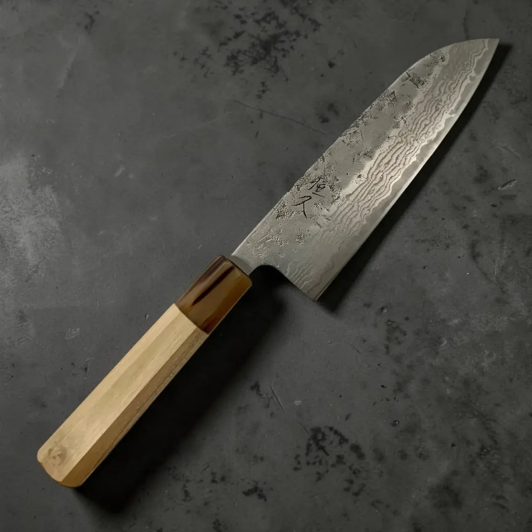 Tsunehisa Swedish Steel Washiji Santoku 170mm