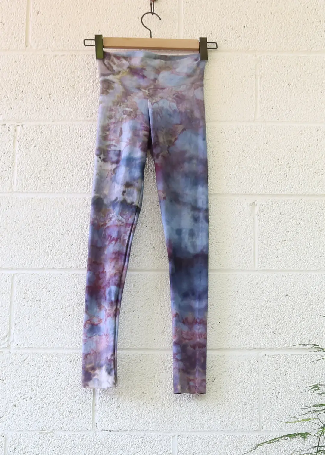 OOAK - Leggings  / XXS / Heavy Stretch Cotton / Ice Dye (440)