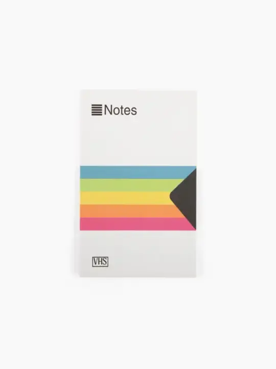 Vintage VHS Notepad