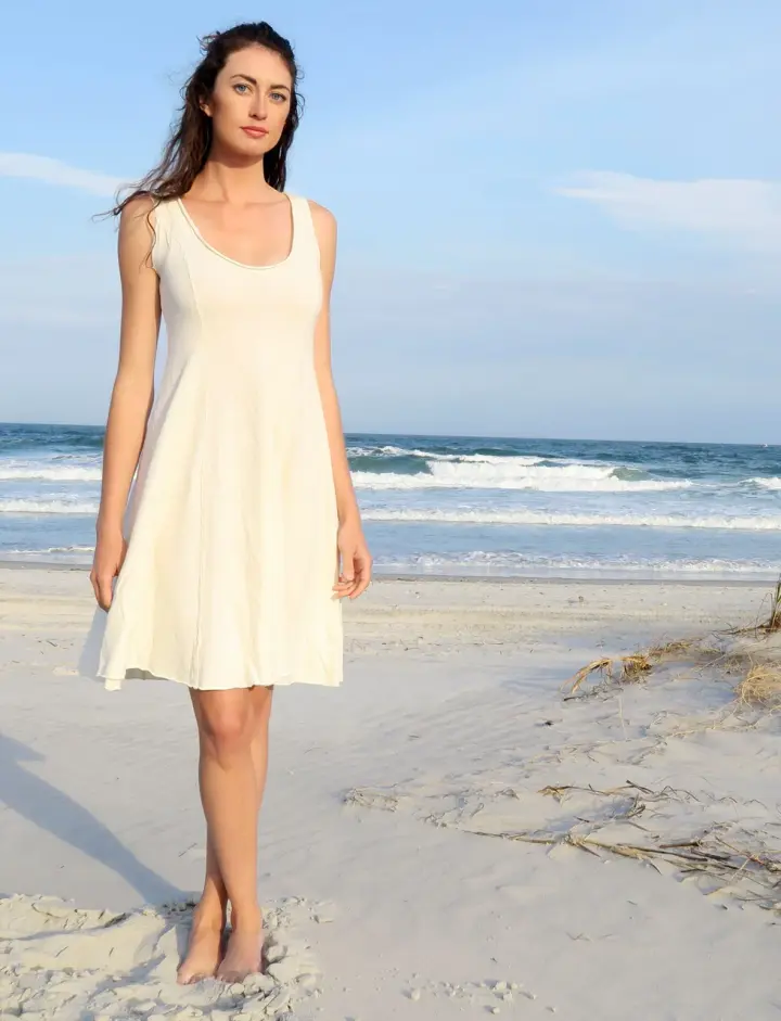 Crescent Princess Seam Short Dress
