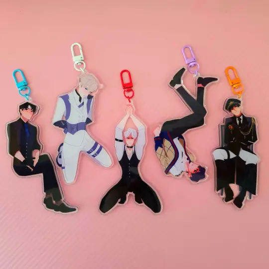 (Caleb Pre-order) LOVE & DEEPSPACE Wrap Keychain