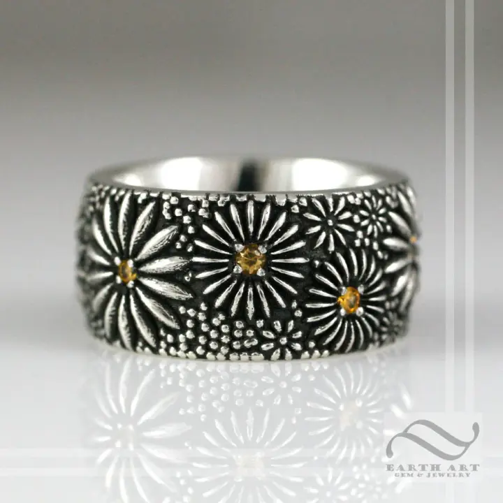Daisy Daisy Give me your Answer Do - Sterling Silver Ring