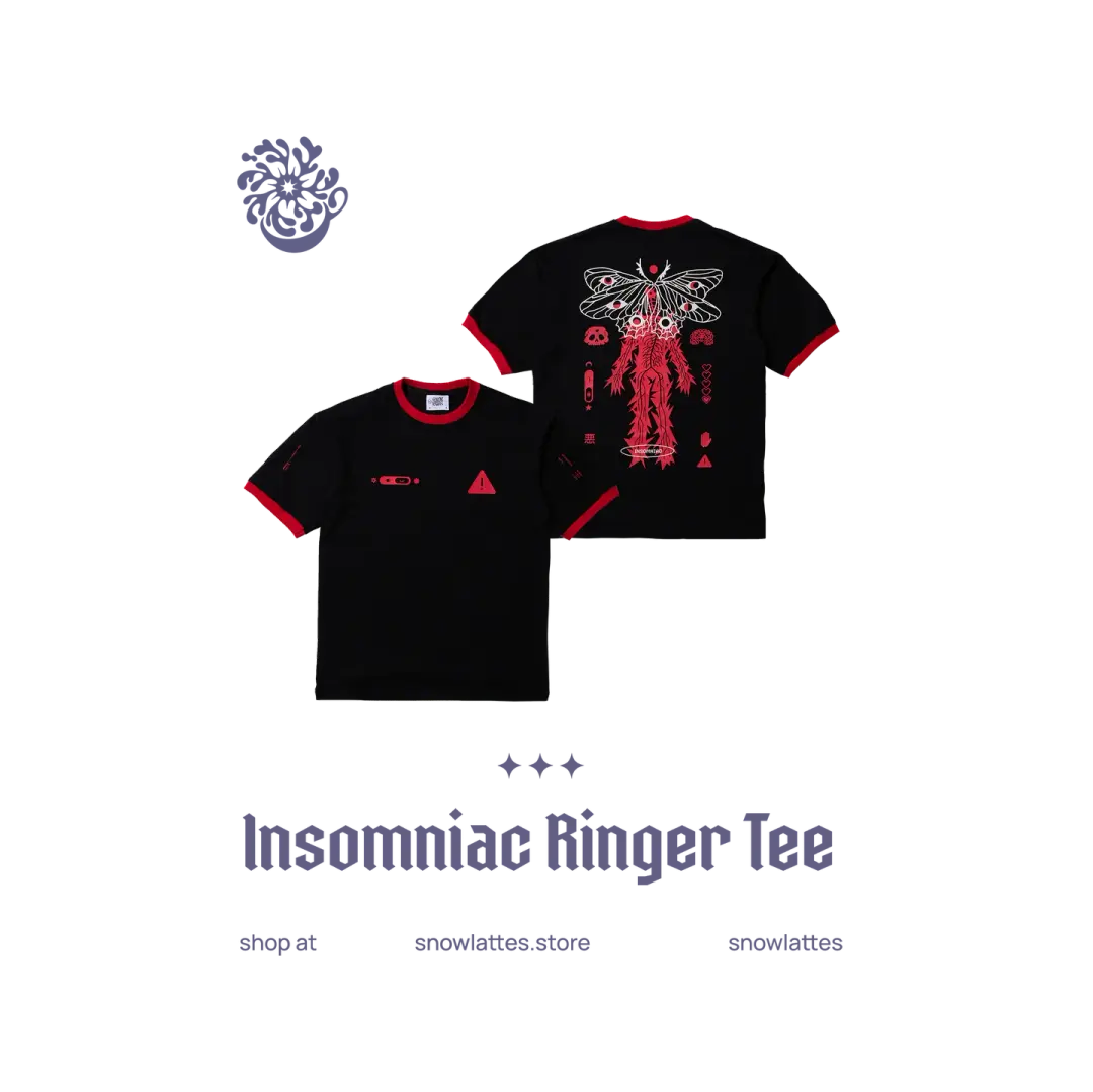 Insomniac Ringer Tee
