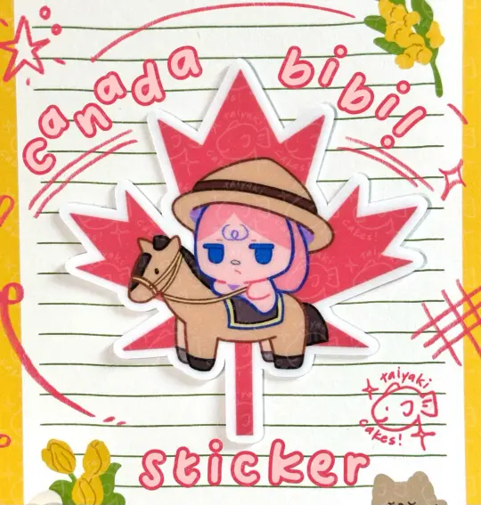 canada bibi sticker