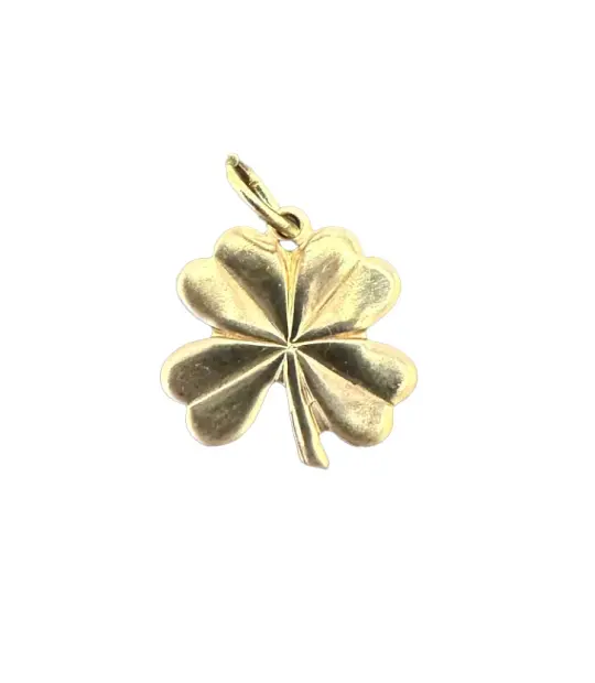 Lucky Four-Leaf Clover Charm | Charm Bracelet & Necklace | Custom Charm Jewelry