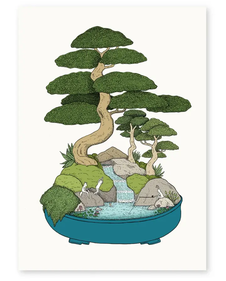 'Lily Pond' Limited Edition Art Print