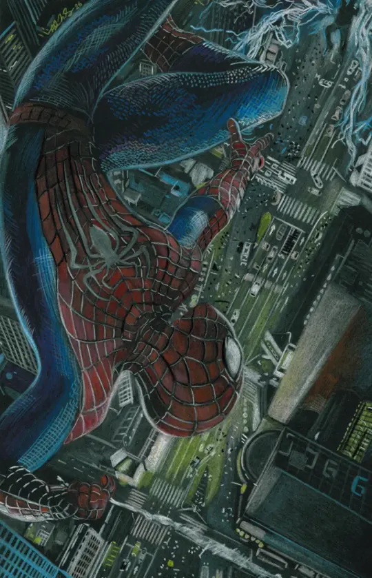 “We must be greater than what we suffer.” THE AMAZING SPIDER-MAN 2 6x9 Art Print
