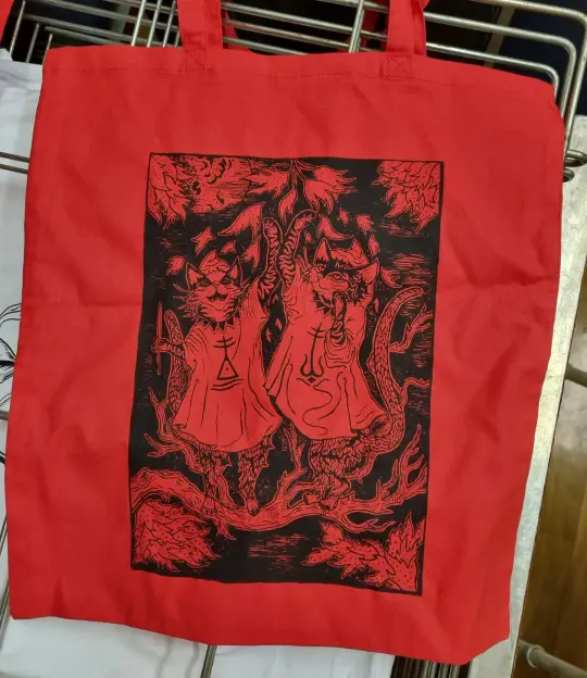 Tote bags "Magic cats"
