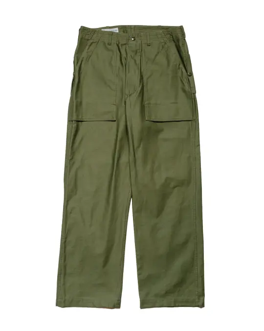 Sassafras F.S Cultivator Pants Back Satin Olive