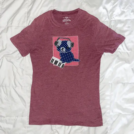 piano puppy shirt - 1