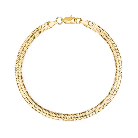 Herringbone Anklet