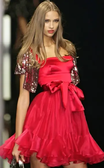 Charming Silky Satin Women's Homecoming Dress Red Corset Short Prom Dress Party Dress RS2858