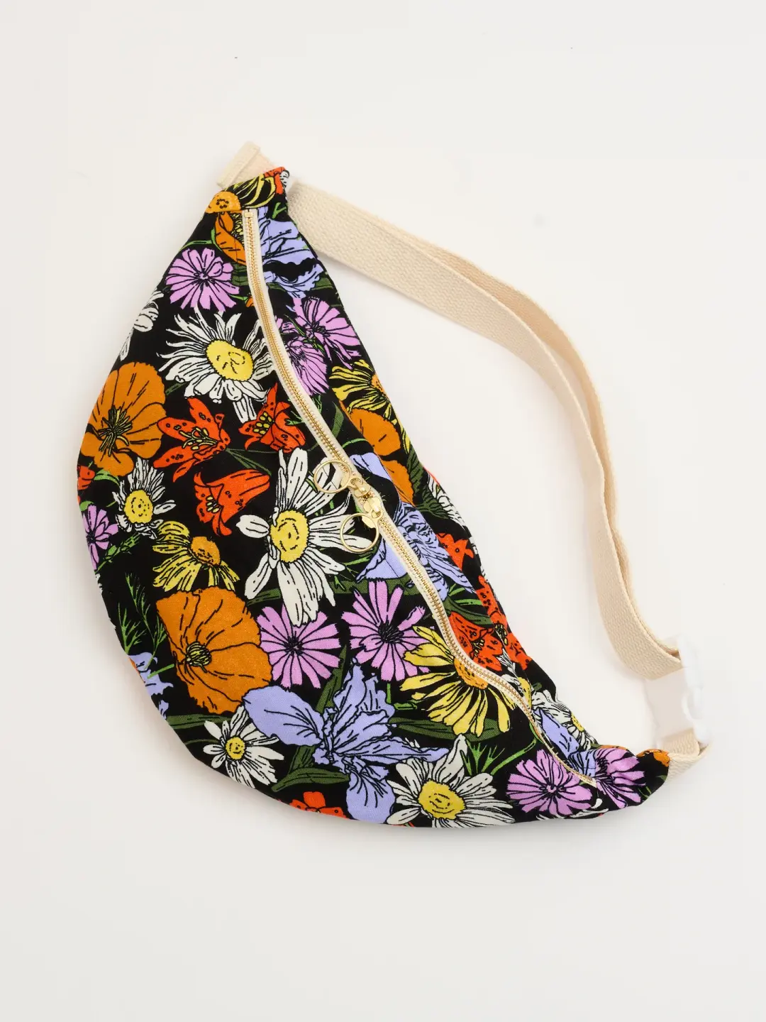 Mini Messenger Bag - Wildflowers