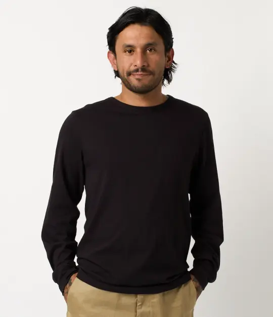 1950sLS Loopwheeled Classic Fit Lightweight Longsleeve
