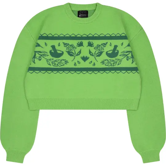 Cropped Apothecary Sweater