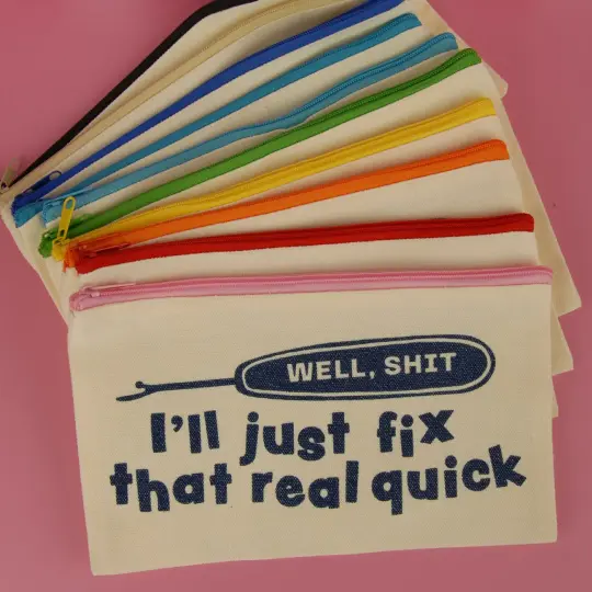 Zipper Pouch I'll Fix That 10pk